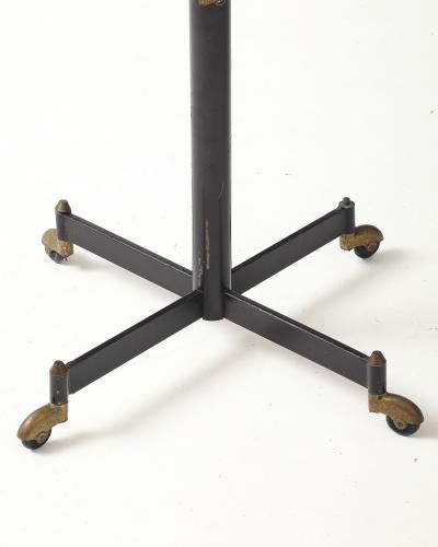Steel Brass and Formica Side Table by Ignazio Gardella Italy c 1950