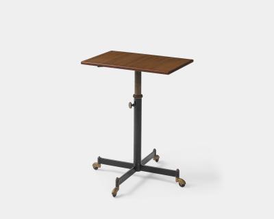 Steel Brass and Formica Side Table by Ignazio Gardella Italy c 1950