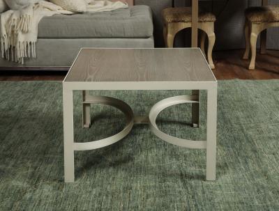Steel Cerused Ash Table