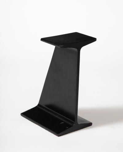 Steel Door Stop Bookend United States 20th C