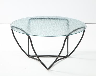 Steel Glass Coffee Table