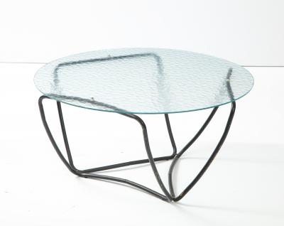 Steel Glass Coffee Table