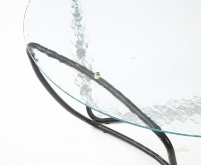 Steel Glass Coffee Table