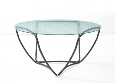 Steel Glass Coffee Table