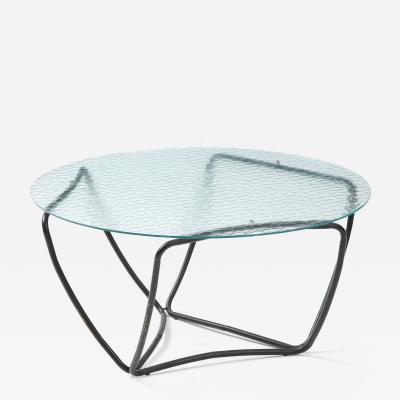 Steel Glass Coffee Table