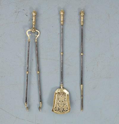Steel and Brass Firetools
