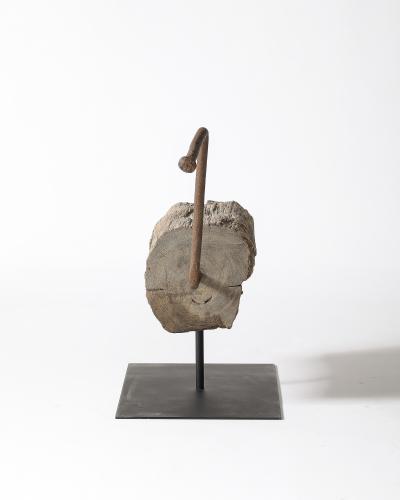 Steel and Wood Sculpture