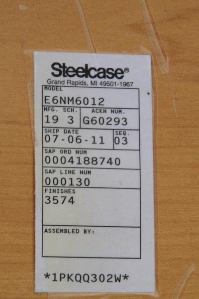 Steelcase Co 1917 7 Maple Steelcase Dining Conference Table