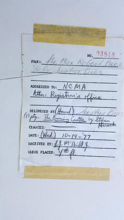 Stefan A Hirsch The Burning Castle