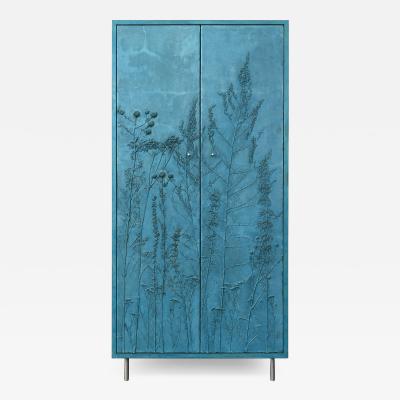Stefan Buxbaum BLUE MEADOW tall concrete cabinet