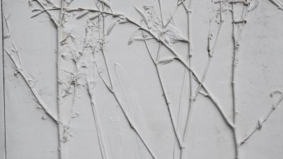 Stefan Buxbaum FOREST SPRING cast concrete tall cabinet