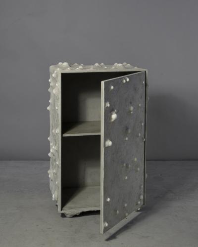Stefan Buxbaum STELLARIS cast concrete small cubpard cabinet