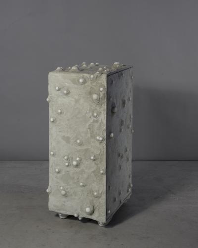 Stefan Buxbaum STELLARIS cast concrete small cubpard cabinet