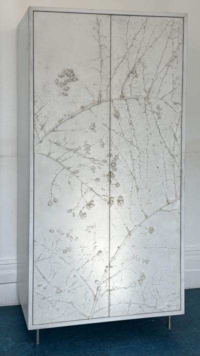 Stefan Buxbaum WILDE ROSE tall concrete cabinet