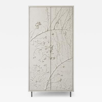 Stefan Buxbaum WILDE ROSE tall concrete cabinet