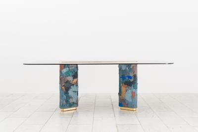 Stefan Rurak Stefan Rurak Concrete and Steel Dining Table No 4 USA