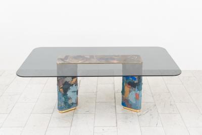Stefan Rurak Stefan Rurak Concrete and Steel Dining Table No 4 USA