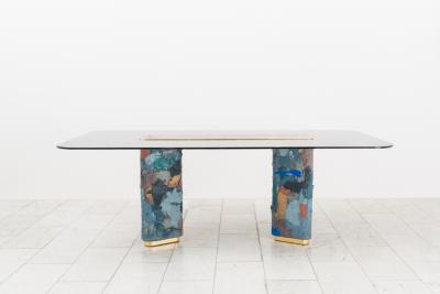 Stefan Rurak Stefan Rurak Concrete and Steel Dining Table No 4 USA