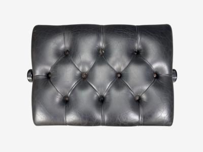 Steinway and Sons Adjustable Piano Bench Ebonized Wood Leather 2010s