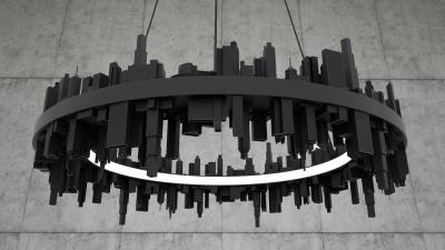 Stelios Mousarris Contemporary Pendant Light