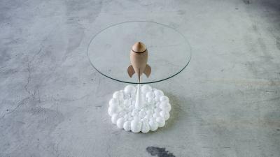 Stelios Mousarris Single Rocket Coffee Table