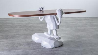 Stelios Mousarris Willy Walnut Table