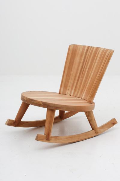 Steneby Hemsl jdsf rening Swedish Rocking Chair in Pine by Steneby 1940s