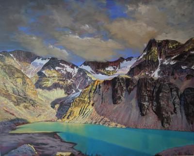 Stephanie Taylor Sunset Over Wedgemount Lake