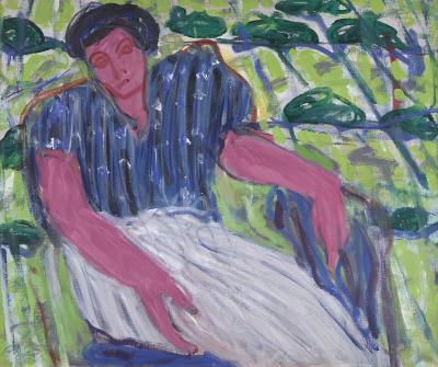 Stephen S Pace Woman Under Arbor 66 4 
