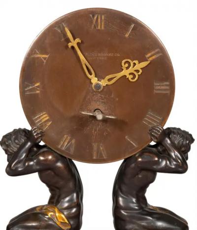 Sterling Bronze Company Mantle Clock