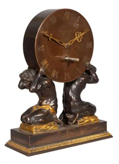 Sterling Bronze Company Mantle Clock