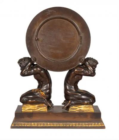 Sterling Bronze Company Mantle Clock