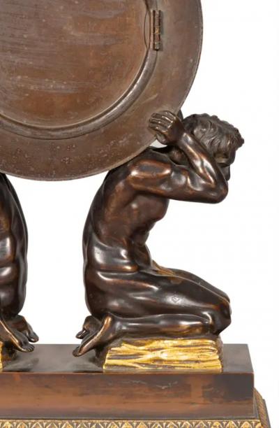 Sterling Bronze Company Mantle Clock