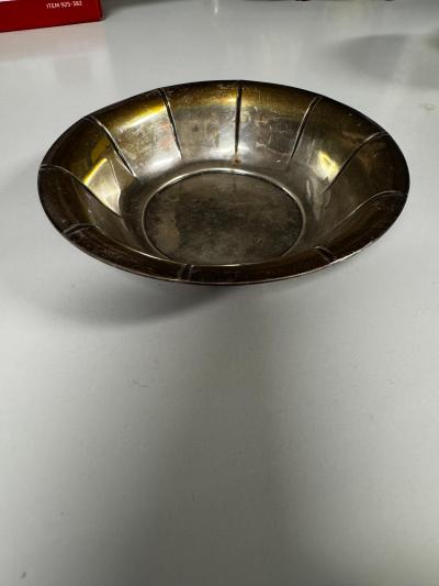 Sterling Silver 5 5 diameter Nut Dish 59g