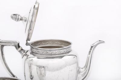 Sterling Silver Four Piece Tea Coffee Service