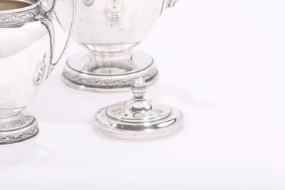 Sterling Silver Four Piece Tea Coffee Service