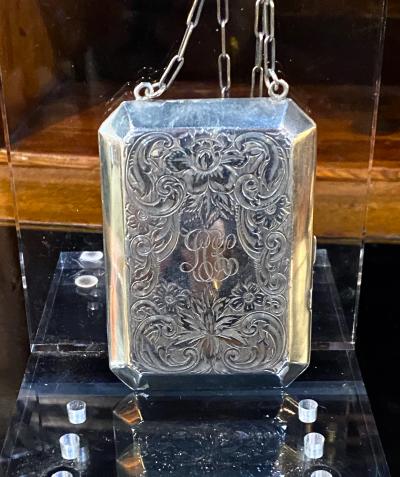 Sterling Silver Necessaire or Compact