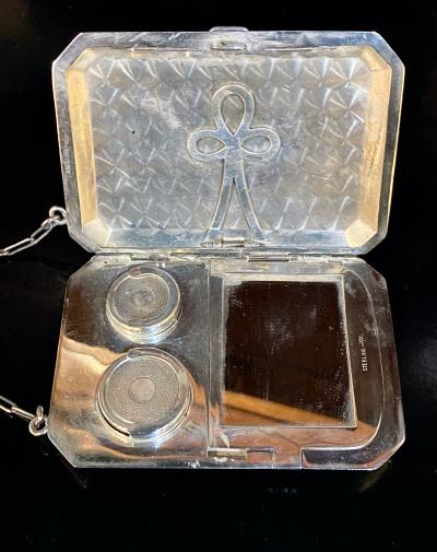Sterling Silver Necessaire or Compact
