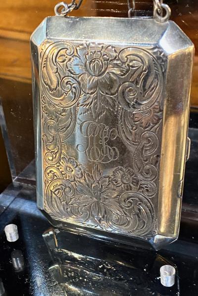 Sterling Silver Necessaire or Compact