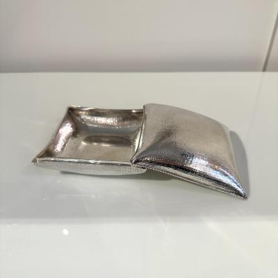 Sterling silver box by Ilario Pradella Italy 1970s