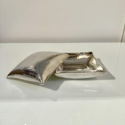 Sterling silver box by Ilario Pradella Italy 1970s