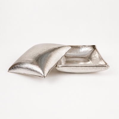 Sterling silver box by Ilario Pradella Italy 1970s