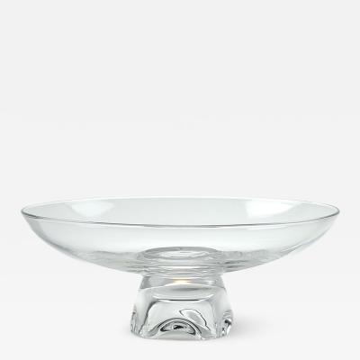 Steuben Pedestal Bowl circa 1970