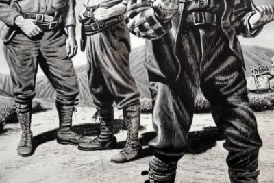 Stevan Dohanos Water Hunters Cowboys in the Old West