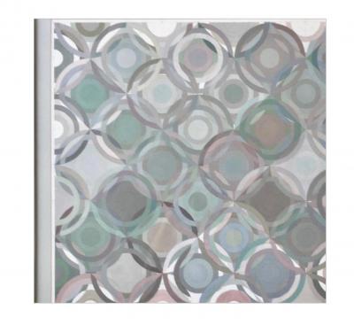Stevan Kissel Framed Abstract Geometric Gouache on Paper by Stevan Kissel
