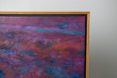Steven Barbash Out From Tigelman s Island Painting by Steven Barbash 1968 Oil on Canvas