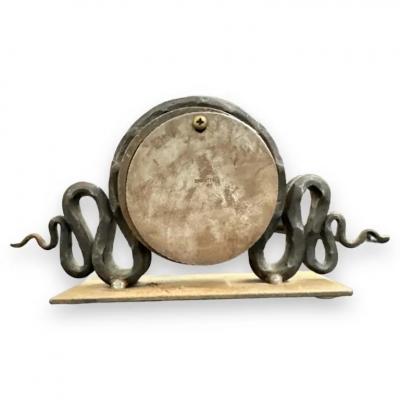 Steven Bronstien Forged Clock