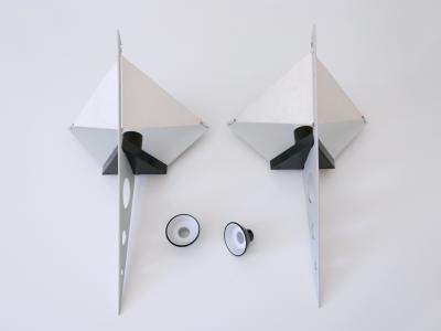 Steven Lombardi Set of Two Filicudara Sconces by Steve Lombarti f r Artemide Italy 1980s