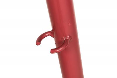 Steven Sebring American Contemporary Enameled Iron Red Easel