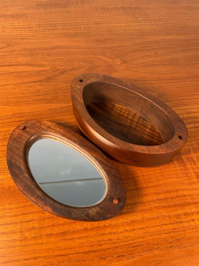 Steven Spiro Steven Spiro Studio Craft Solid Wood Jewelry Box and Mirror